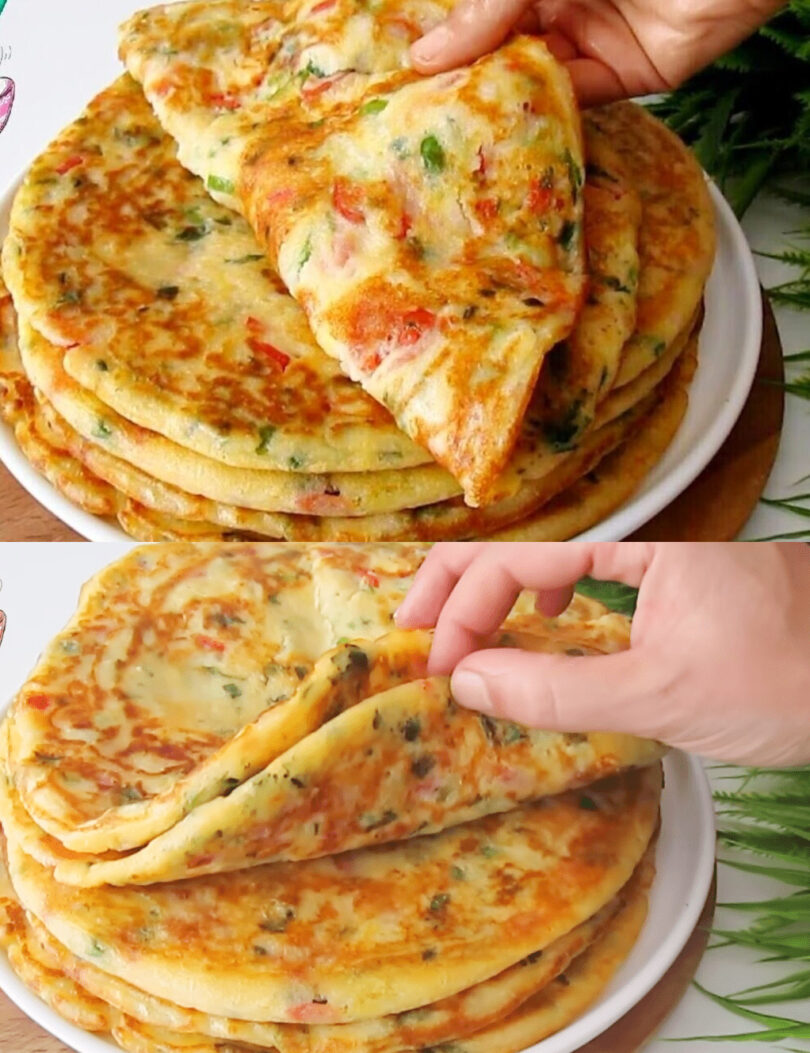 Käsig-knusprige Köstlichkeit: Knoblauch-Pfannkuchen in 5 Minuten!