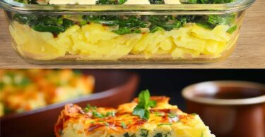 Leichte und herzhafte Kartoffeln mit Spinat und Eiern: Ein leckeres Rezept für ein Abendessen