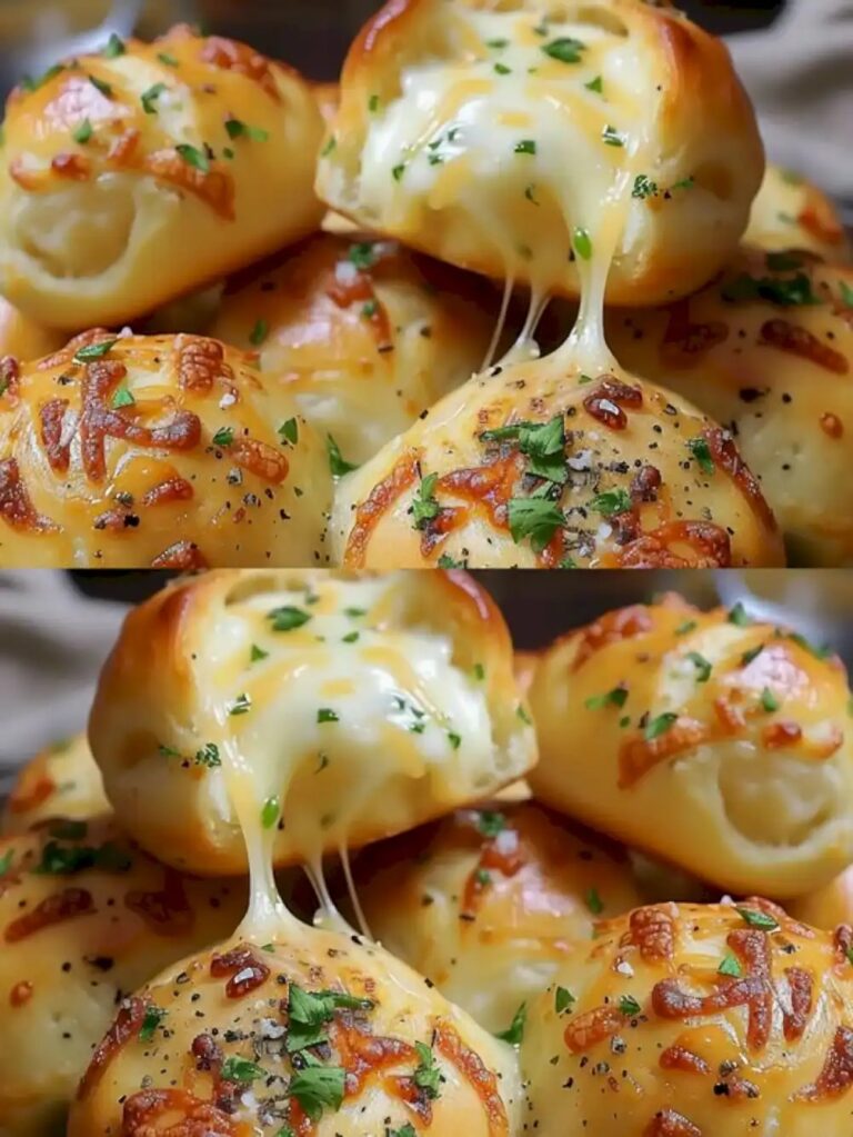 Knackige Knoblauch-Mozzarella-Brötchen: Der perfekte Snack für jede Party!