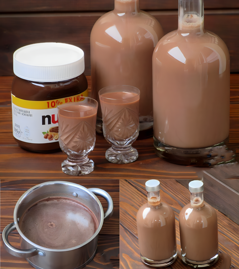 Nutella-Likör – einfaches Rezept