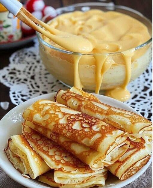 Blitzschnelle Süßigkeit: Quark-Pfannkuchen mit Pudding in nur 4 Minuten!