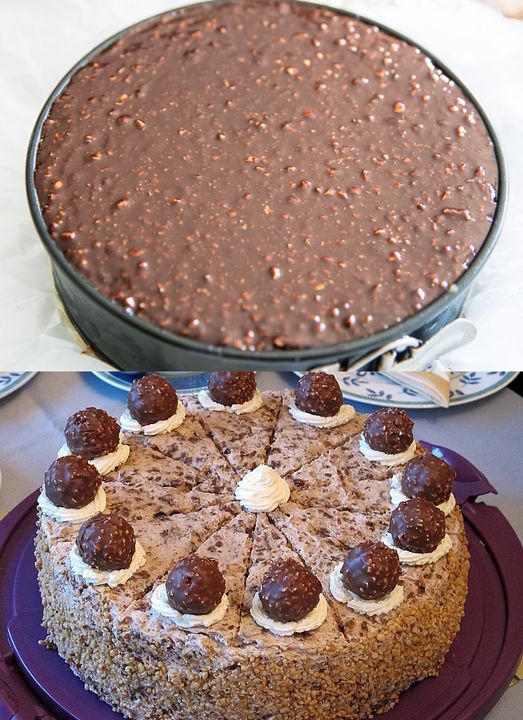 Ferrero Rocher Traumtorte in nur 20 Minuten – ohne Backen!