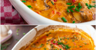 Schlemmer-Hähnchen in Paprika-Rahm-Soße