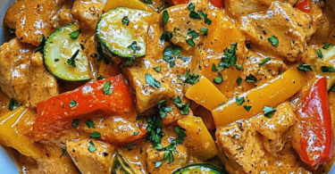 Schnell & Lecker: Puten-Gulasch mit Paprika und Zucchini