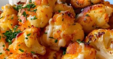 Backofen Blumenkohl mit Kase, sooo lecker und unglaublich knusprig