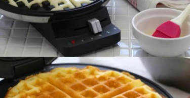 Unglaublich einfach, unwiderstehlich lecker: Vanille-Joghurt-Waffeln