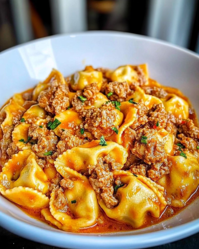 Cremige Tortellini-Pfanne mit würzigem Hack: Ein schneller und leckerer Alltagsheld