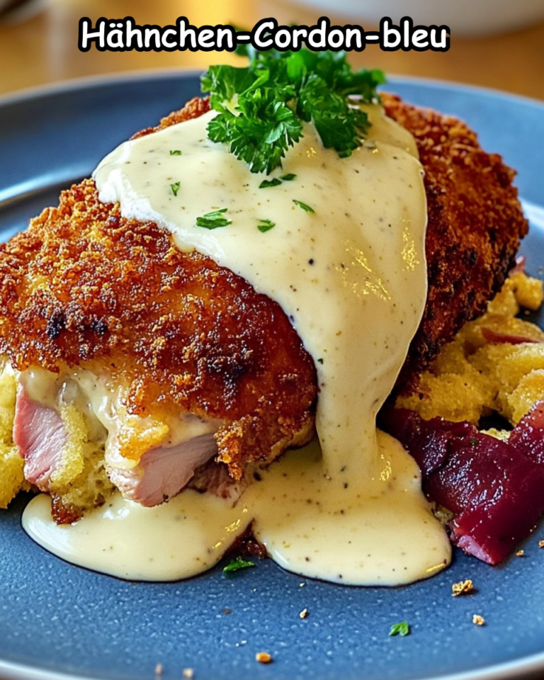 Hähnchen-Cordon-bleu, das schmeckt nach mehr: Unser Rezept verrät alle Geheimnisse