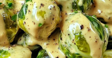 Rosenkohl in cremiger Frischkäse-Senfsauce – So wird's zum Lieblingsgemüse