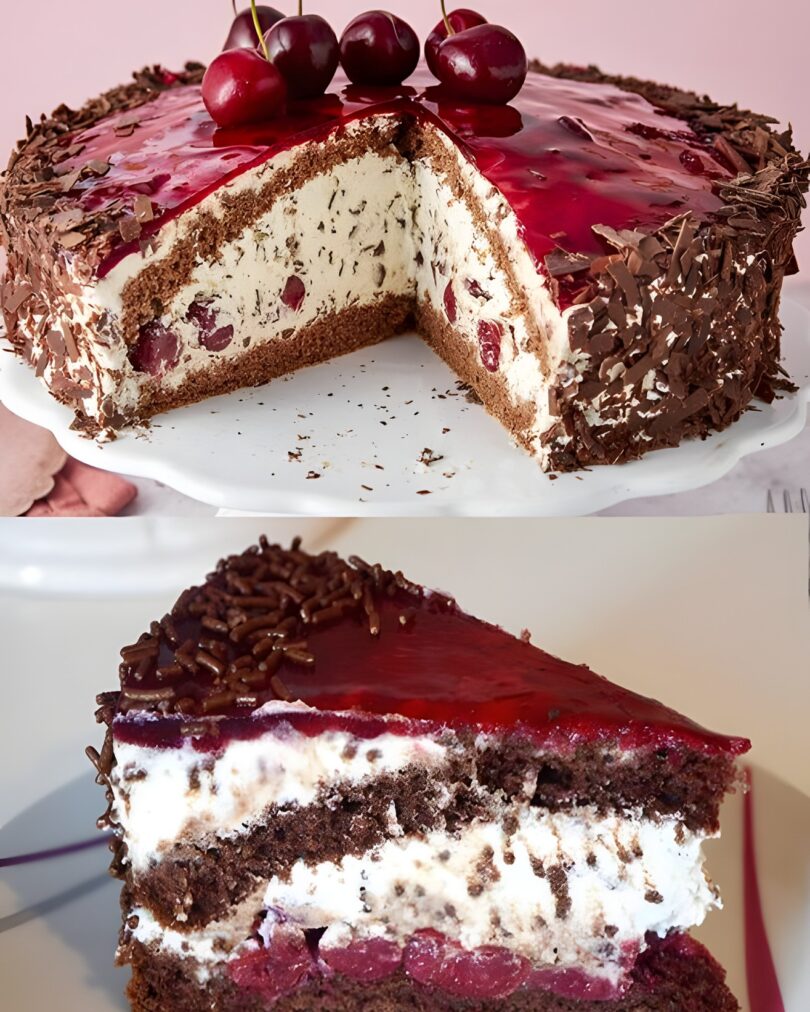 Stracciatella-Kirsch-Torte – Ein Traum für Schokoladenliebhaber