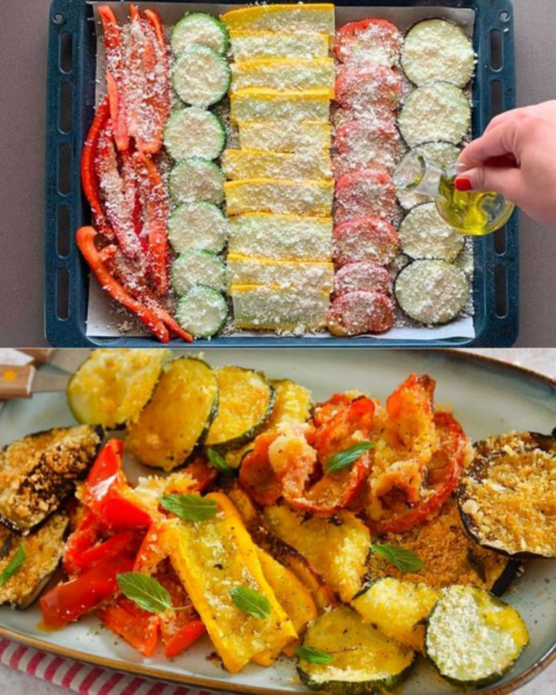 Gemüsegericht im Ofen