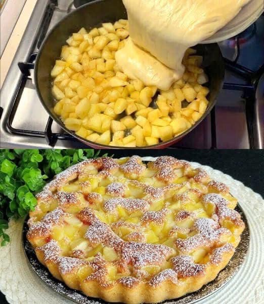 Drei Äpfel, 10 Minuten Vorbereitung: Der schnellste Apfelkuchen der Welt!