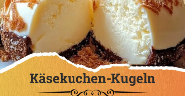 Käsekuchen-Kugeln in nur 5 Minuten - Ein Muss für jeden Süßgebäck-Fan!