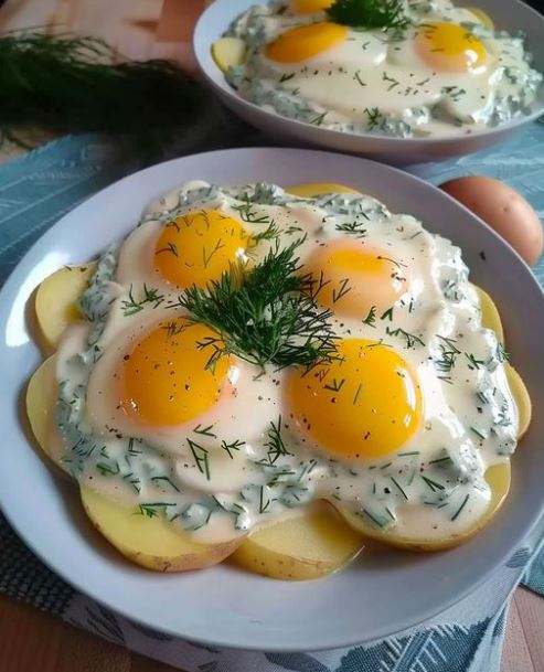 Eier in Dillsoße mit Kartoffeln: Ein Klassiker, der begeistert