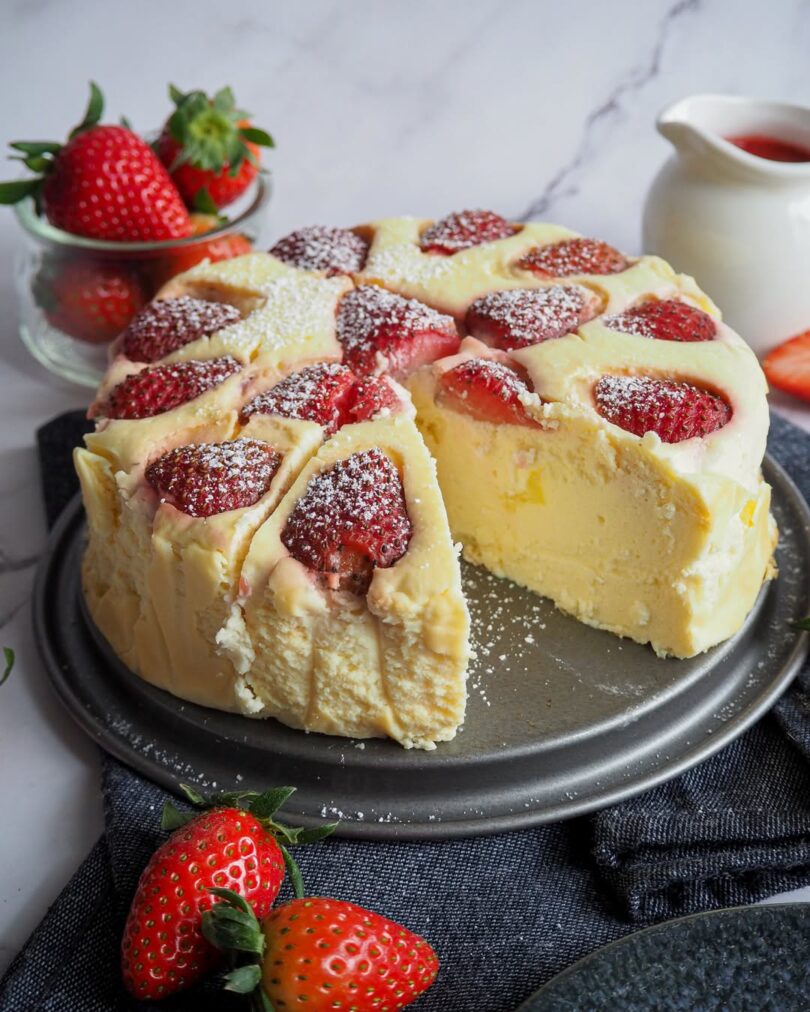 Verführerisch Cremiger Low Carb Käsekuchen – Ein Genuss ohne Reue!