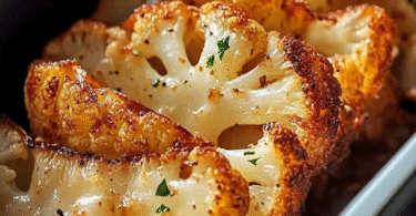 Gebackener Blumenkohl – Besser als Fleisch! Knusprig & einfach lecker!