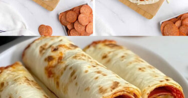 🍕 Schnelle 5 Minuten Pizzarollen im Airfryer – Einfach und lecker!