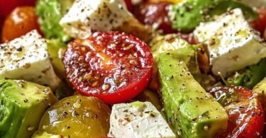 🥗 Avocado-Feta-Salat: Frisch, Cremig & Sommerlich