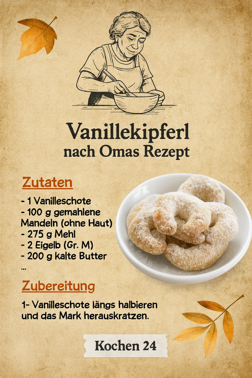 Vanillekipferl nach Omas Rezept