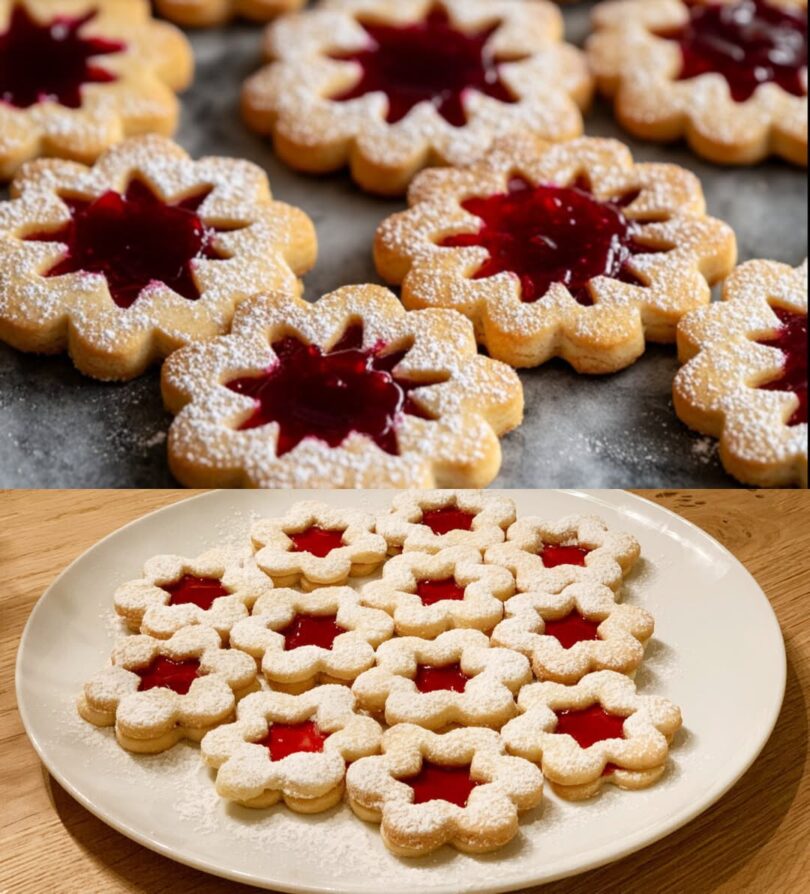 Jedes Jahr das Gleiche – diese Linzer-Plätzchen überleben keine 5 Minuten