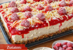 🍓🍦 Spaghettieis-Blechkuchen – einfaches Tassenrezept & himmlisch lecker!