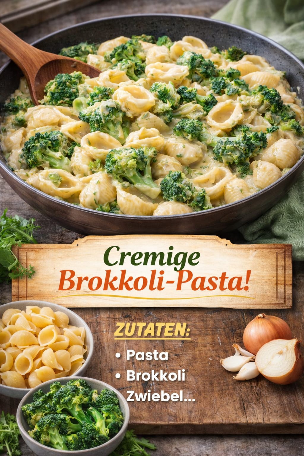 Mehr über den Artikel erfahren 🥦🍝 Cremige Brokkoli-Pasta – schnell, einfach & sooo lecker!