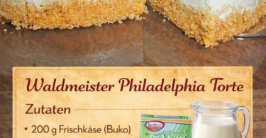 🍰 Waldmeister-Philadelphia-Torte – Frisch, cremig & ganz ohne Backen!