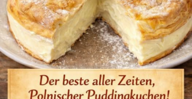Suchtfaktor 100 – Polnischer Windbeutelkuchen mit Vanillepudding!