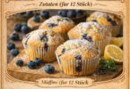 Saftige Blaubeermuffins mit Joghurt 🫐🧁