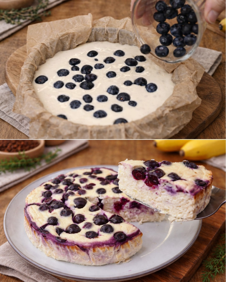 4-Zutaten-Cheesecake ohne Boden