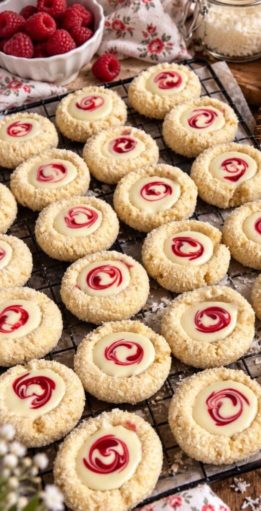 Kokos-Himbeer-Träumchen